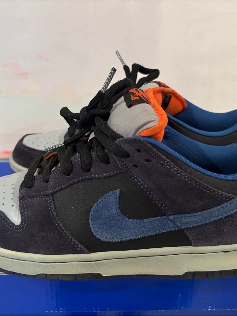 Nike SB Dunk Low Patagonia 9.5 Men's Sneakers in Navy and Black